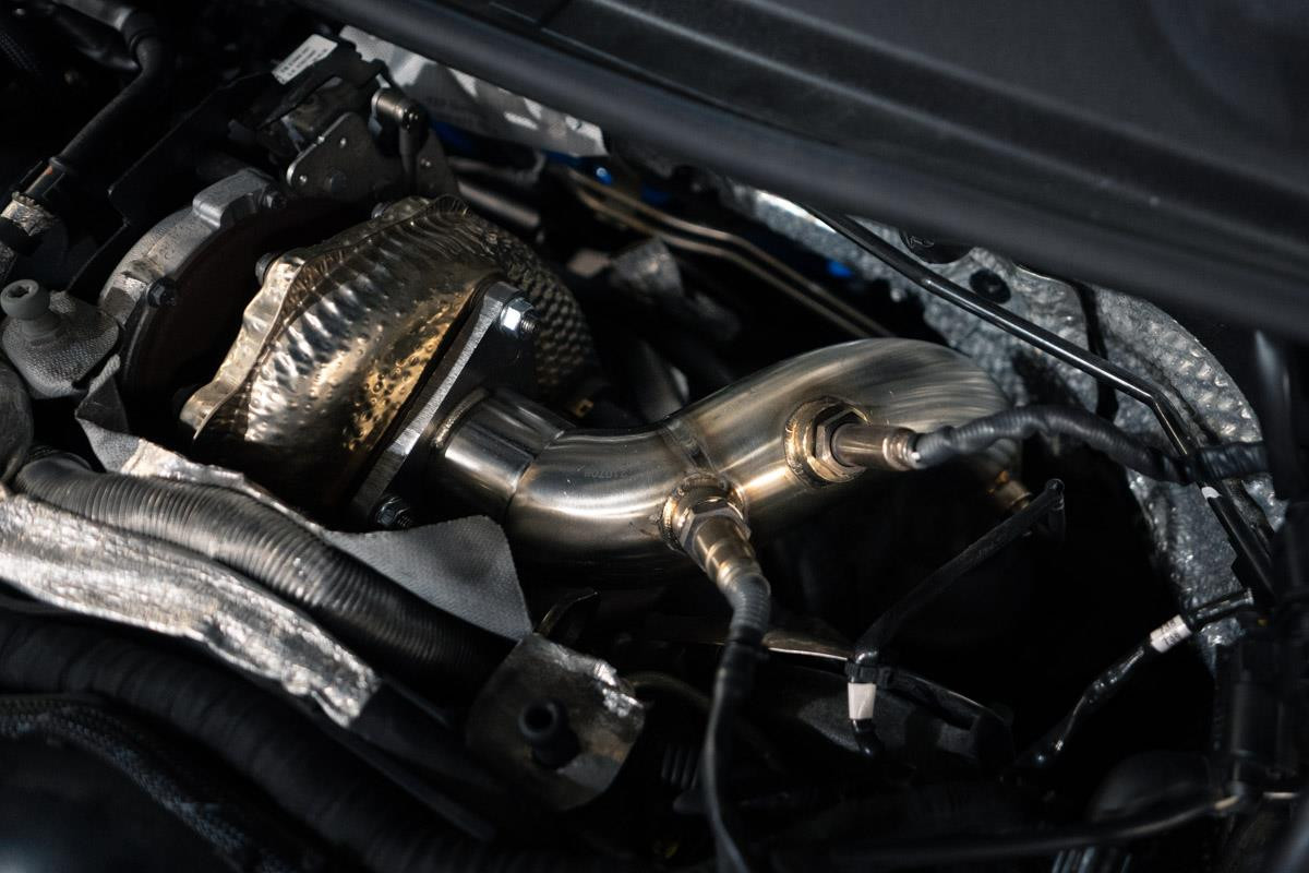 Primary CAT Delete Downpipe for Volkswagen Touareg 7P 3.0 TDI