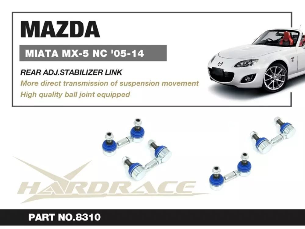 Hardrace Front/rear Adj. Stabilizer Link Mazda MX-5 Miata