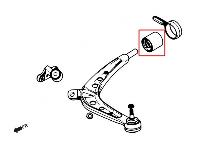 Hardrace Front Lower Arm Bush Bmw 3 Series