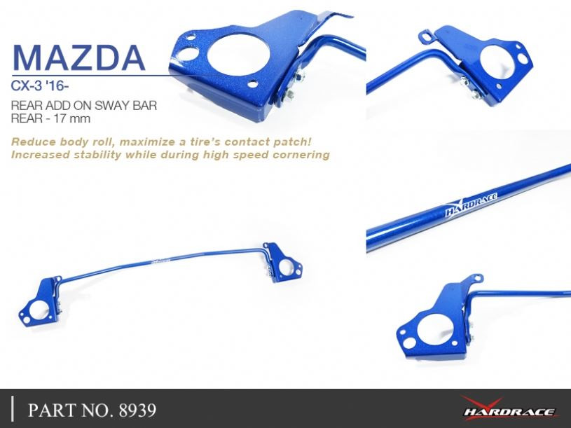 Hardrace Rear Add On Sway Bar Mazda CX-3