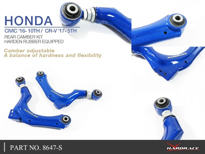 Hardrace Rear Camber Kit Honda Civic, CR-V Hardrace Rear Camber Kit Honda Civic, CR-V