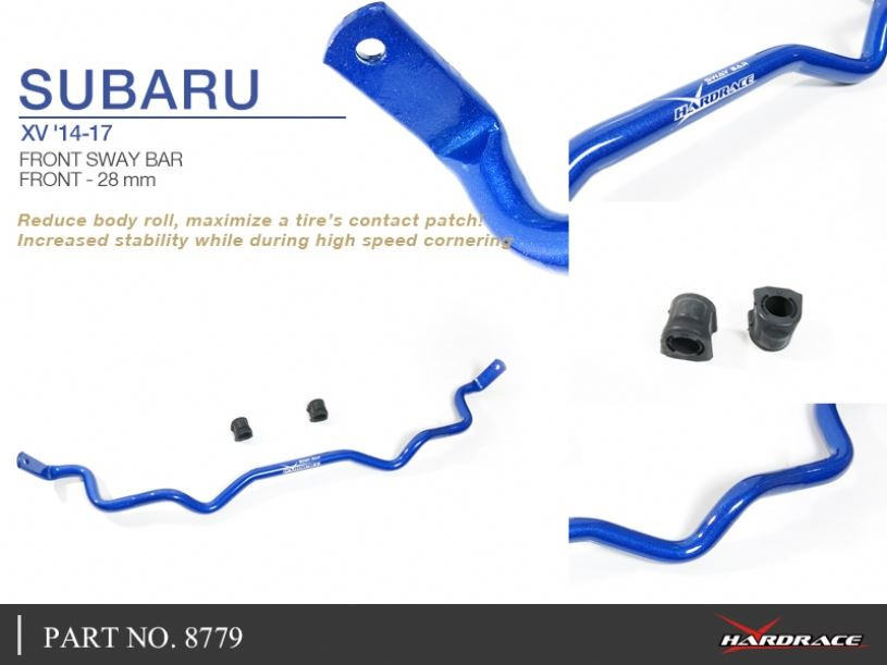 Hardrace Front Sway Bar Subaru XV Hardrace Front Sway Bar Subaru XV