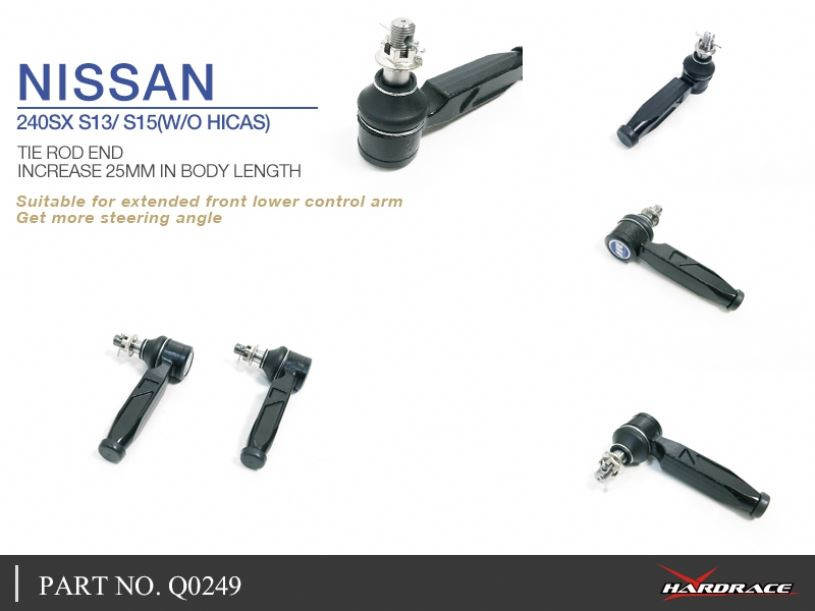 Hardrace Tie Rod Ends Nissan 240SX