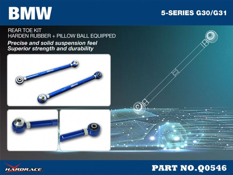 Hardrace Rear Toe Kit Bmw