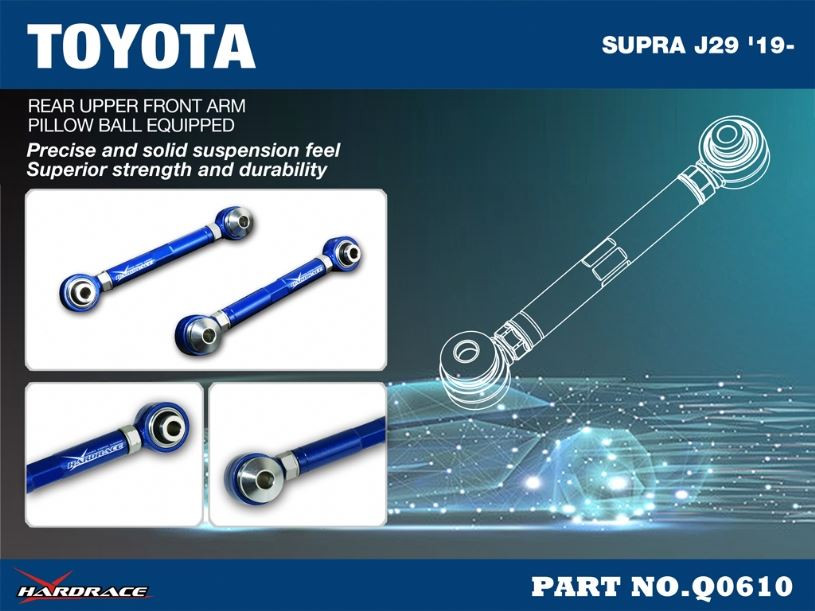 Hardrace Rear Upper Front Arm Bmw 3 Series, Z4, Toyota Supra Hardrace Rear Upper Front Arm Bmw 3 Series, Z4, Toyota Supra