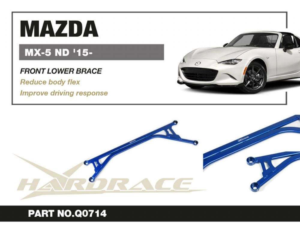 Hardrace Front Lower Brace Mazda MX-5 Miata
