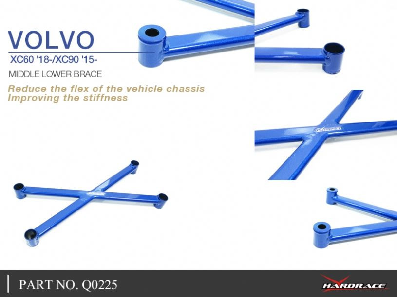 Hardrace Middle Lower Brace Volvo XC60, XC90