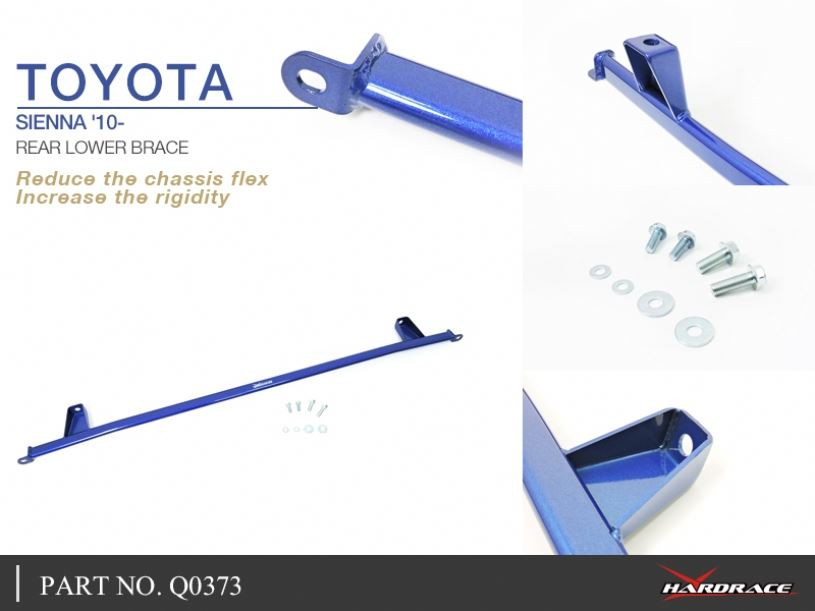 Hardrace Rear Lower Brace Toyota Sienna