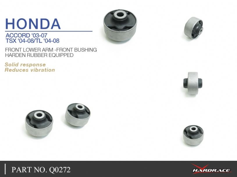 Hardrace Front Lower Arm - Front Bushing Honda Accord
