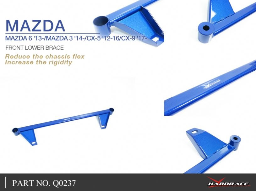 Hardrace Front Lower Brace Mazda