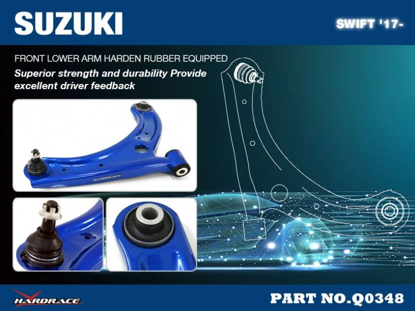 Hardrace Front Lower Control Arm Suzuki Swift