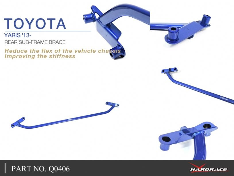 Hardrace Rear Sub-frame Brace Toyota Vios, Yaris