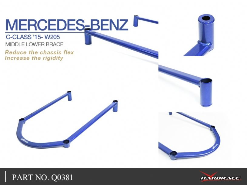 Hardrace Middle Lower Brace Mercedes-Benz C-class