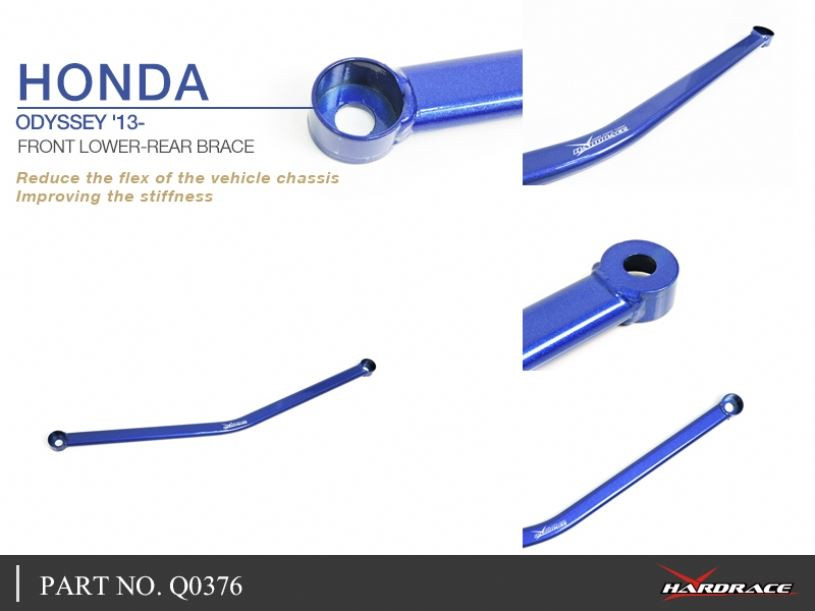 Hardrace Front Lower-rear Brace Honda. Odyssey jdm