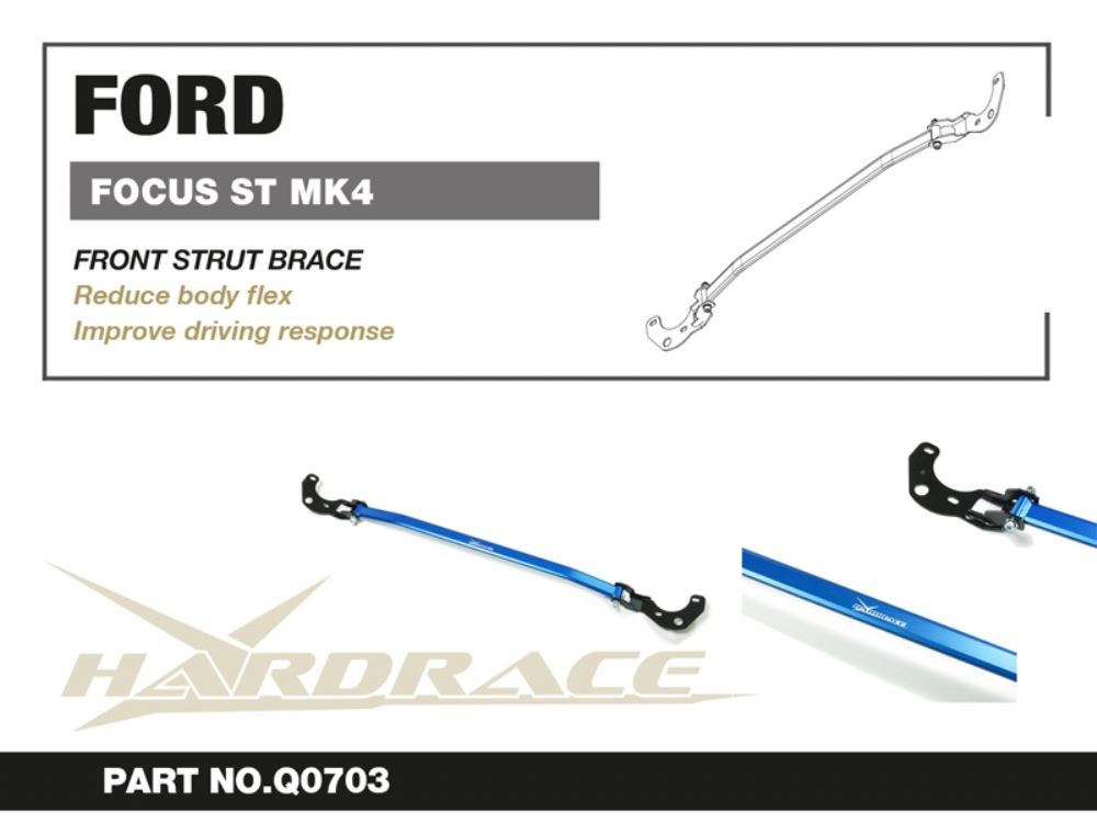 Hardrace Front Strut Brace Ford Focus