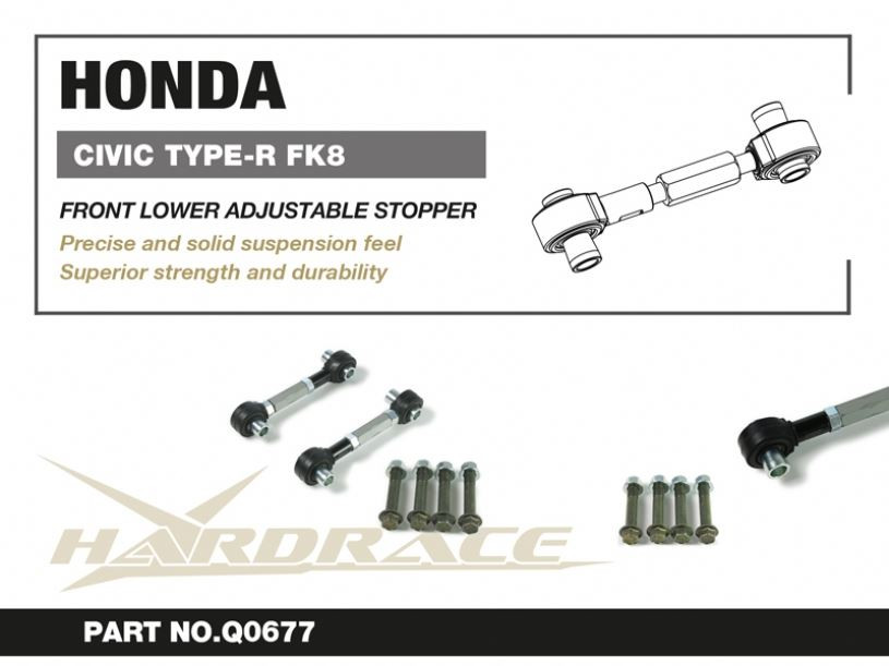 Hardrace Front Lower Adjustable Stopper