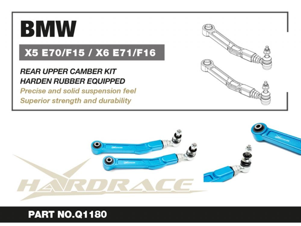 Hardrace Rear Upper Camber Kit BMW X5, X6 Hardrace Rear Upper Camber Kit BMW X5, X6