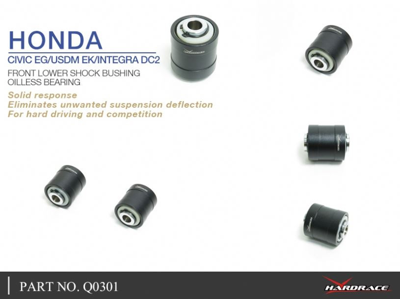 Hardrace Front Lower Shock Bushing Honda Hardrace Front Lower Shock Bushing Honda