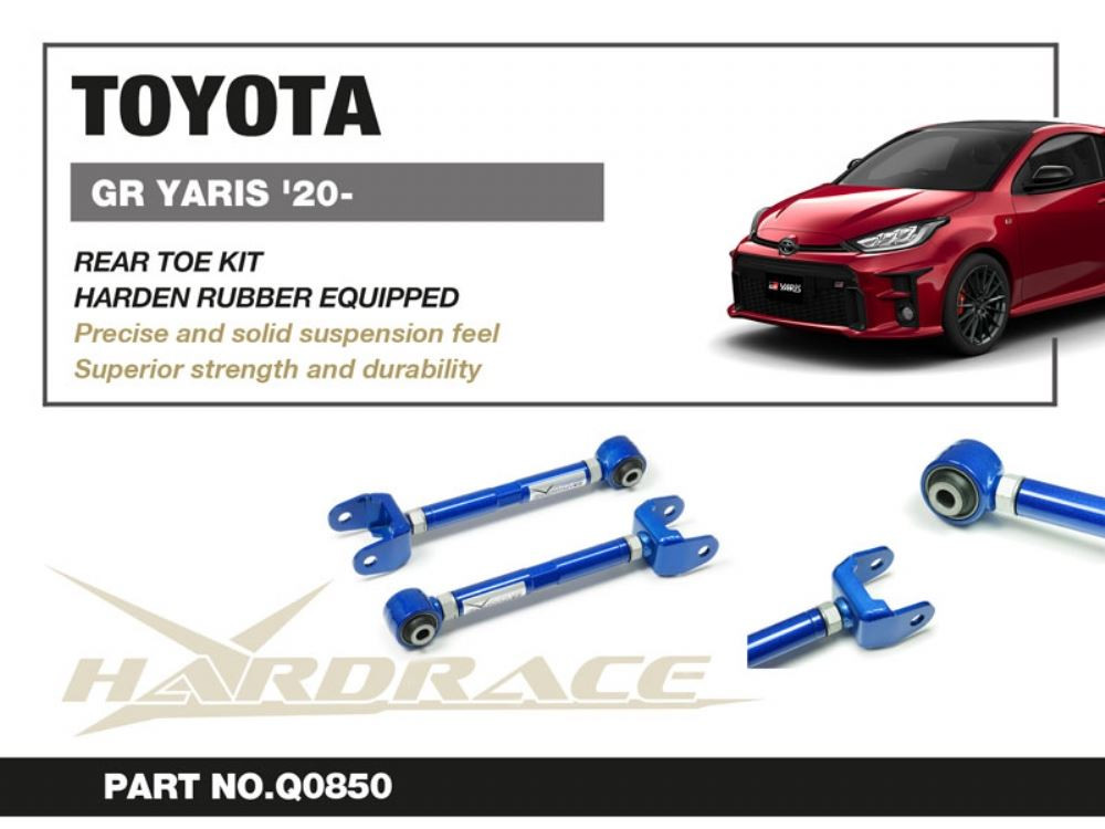 Hardrace Rear Toe Kit Toyota Yaris Hardrace Rear Toe Kit Toyota Yaris