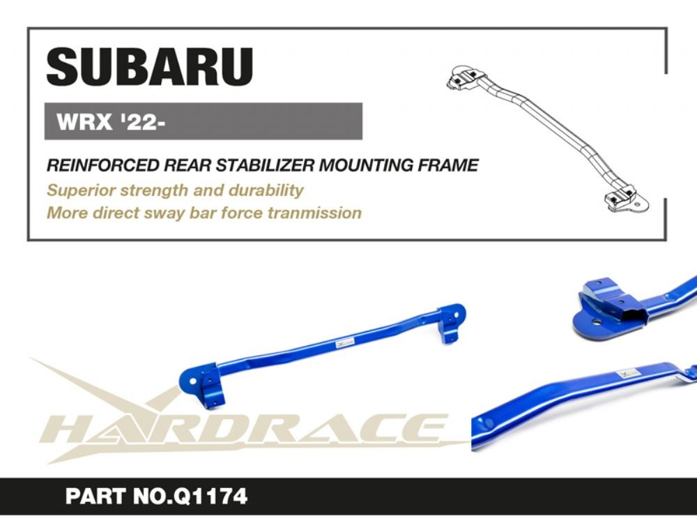 Hardrace Reinforced Rear Stabilizer Mounting Frame Subaru WRX
