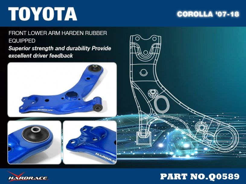 Hardrace Front Lower Arm Scion, Toyota