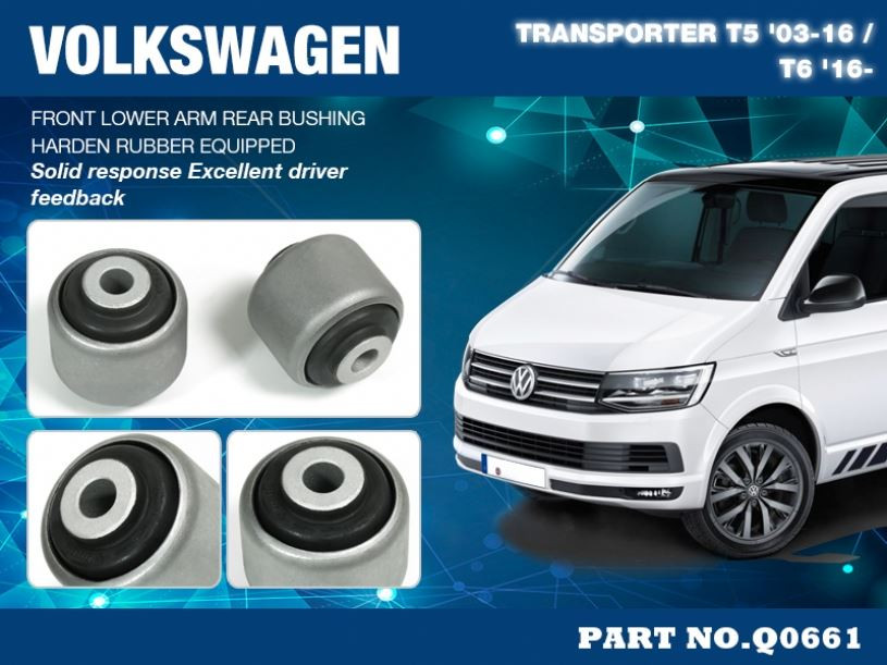 Hardrace Front Lower Arm - Rear Bushing Volkswagen Transporter Hardrace Front Lower Arm - Rear Bushing Volkswagen Transporter