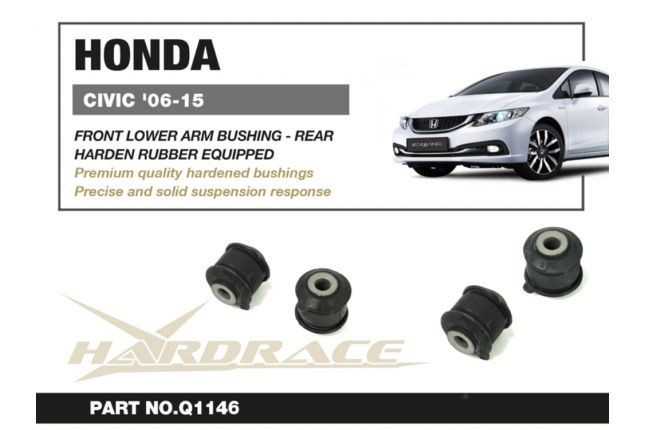 Hardrace Front Lower Arm Bushing - Rear Honda Civic