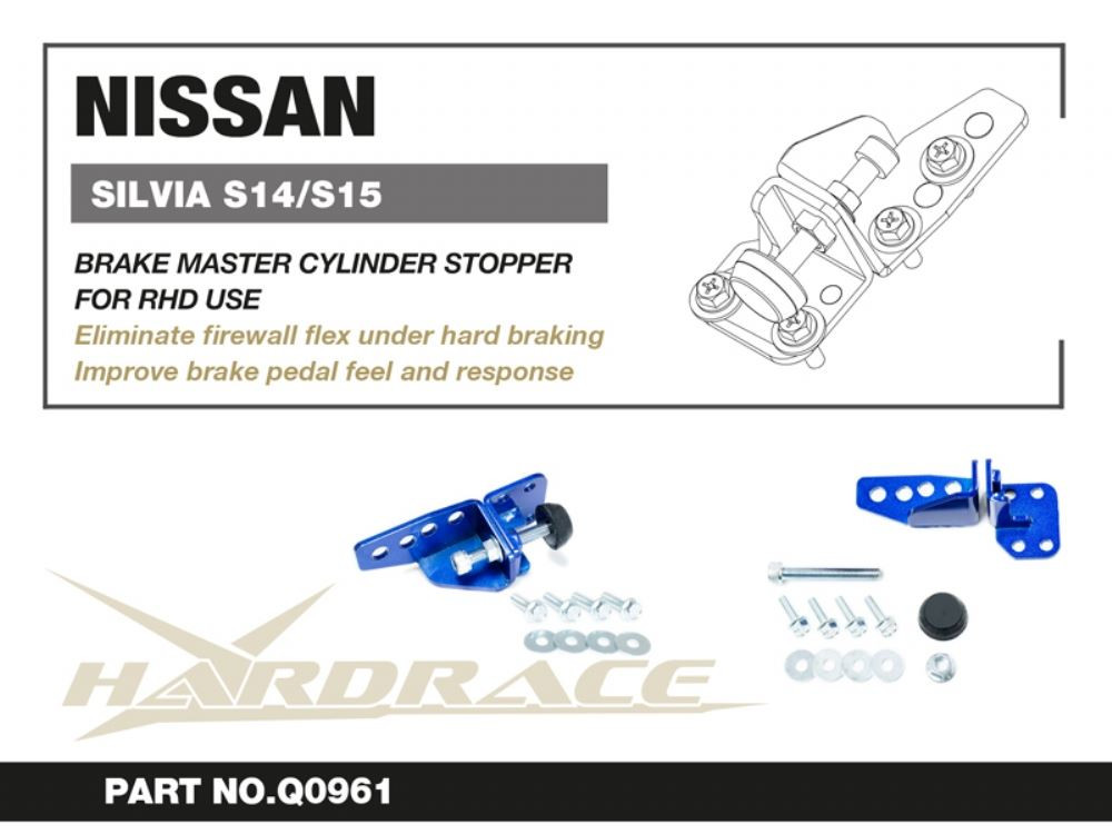 Hardrace Brake Master Cylinder Stopper Nissan 240SX / SILVIA