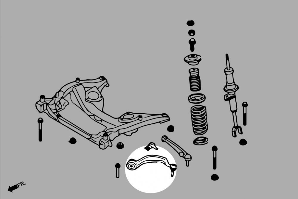 Hardrace Front Lower - Front Arm Bmw 5 Series, 7 Series