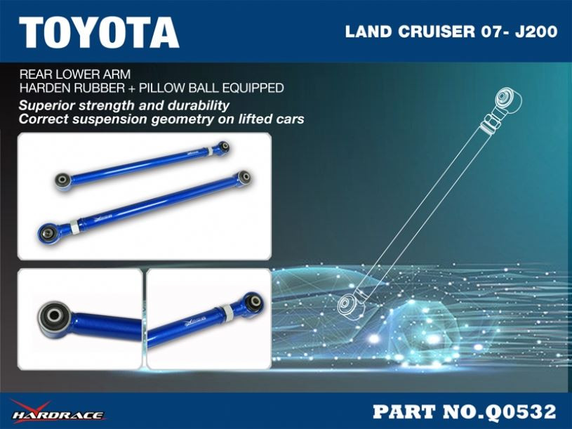 Hardrace Rear Lower Arm Lexus LX, Toyota Land cruiser