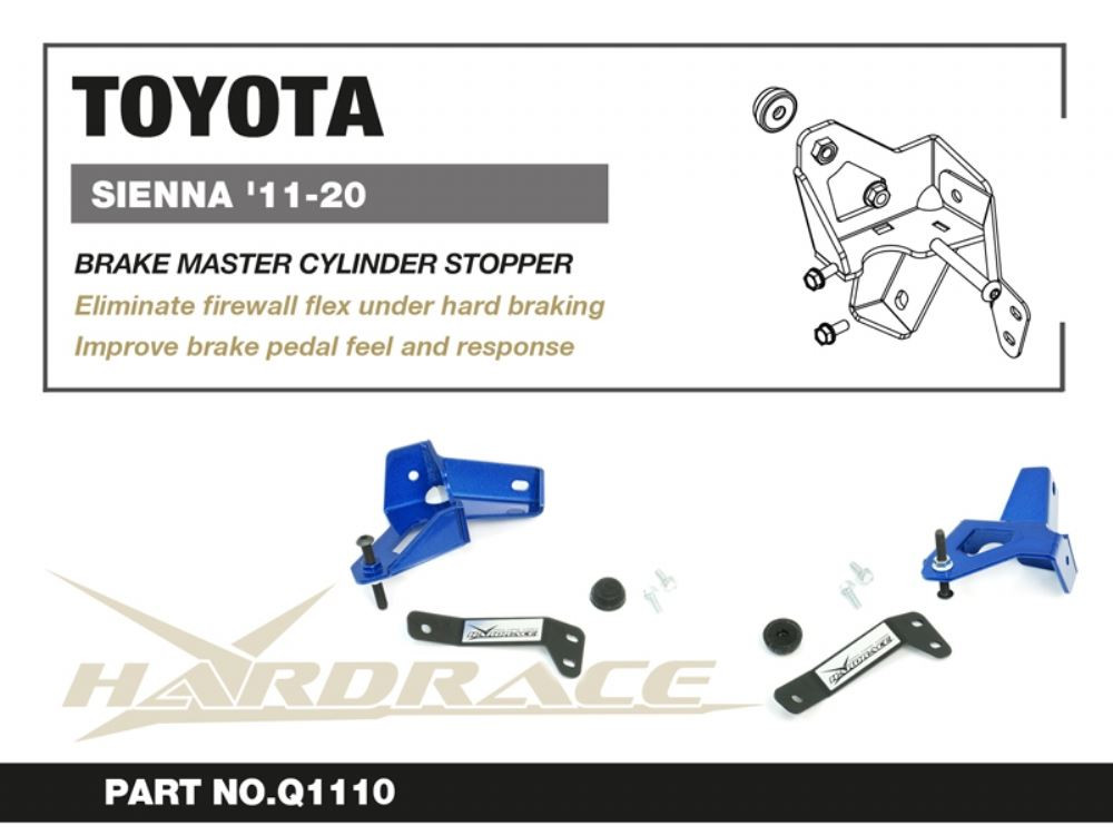 Hardrace Brake Master Cylinder Stopper Toyota Sienna
