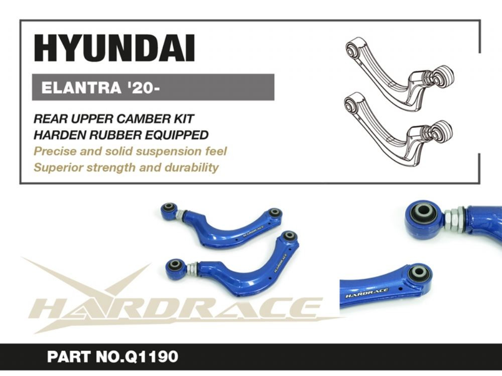 Hardrace Rear Upper Camber Kit Hyundai Elantra