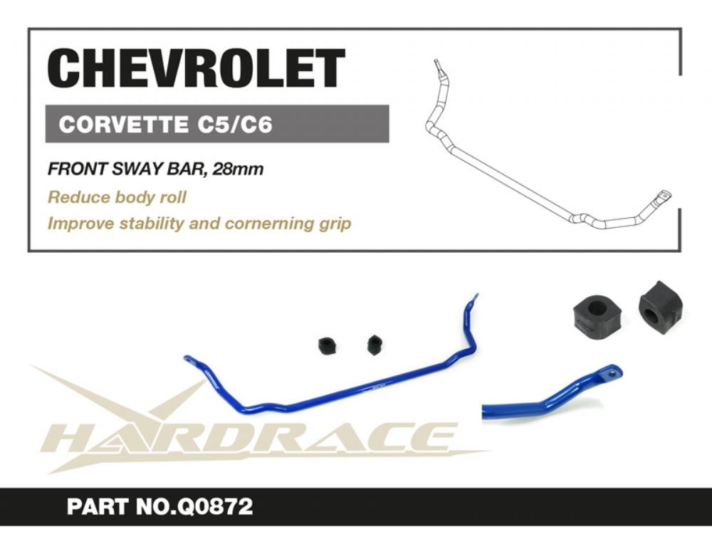 Hardrace Front Sway Bar Chevrolet Corvette