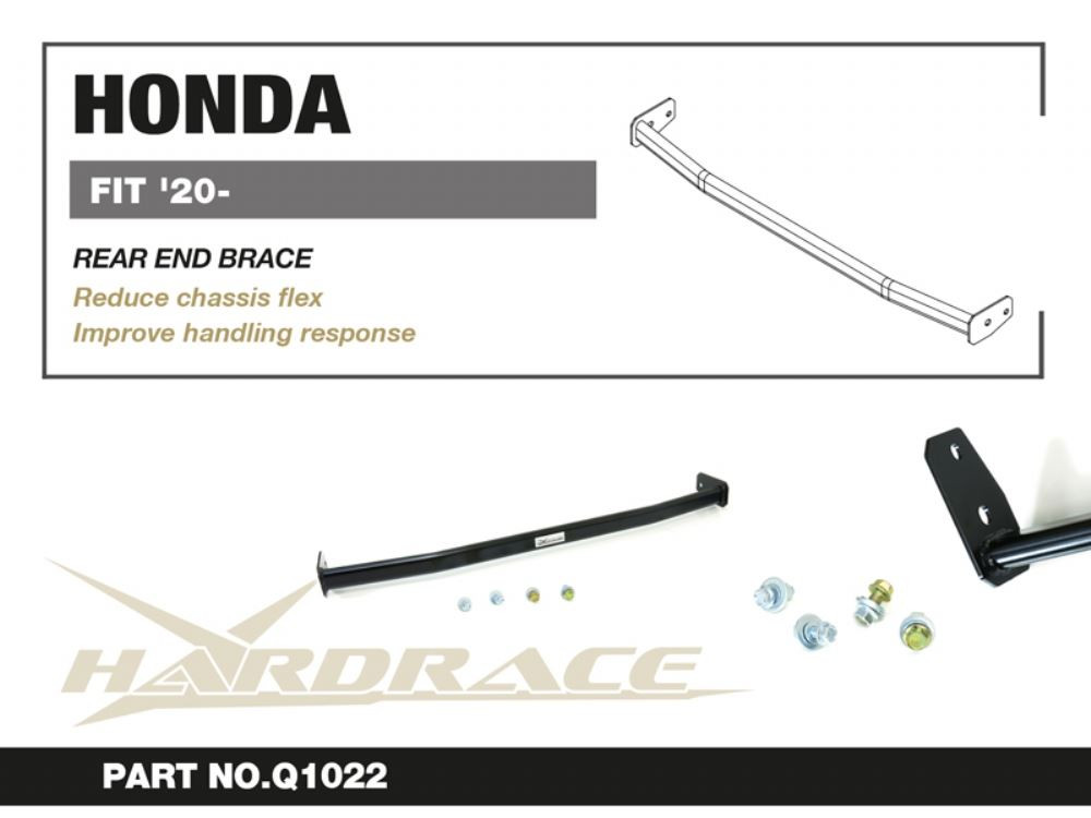 Hardrace Rear End Brace Honda Fit / jazz