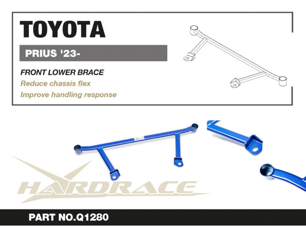 Hardrace Front Lower Brace Toyota Prius