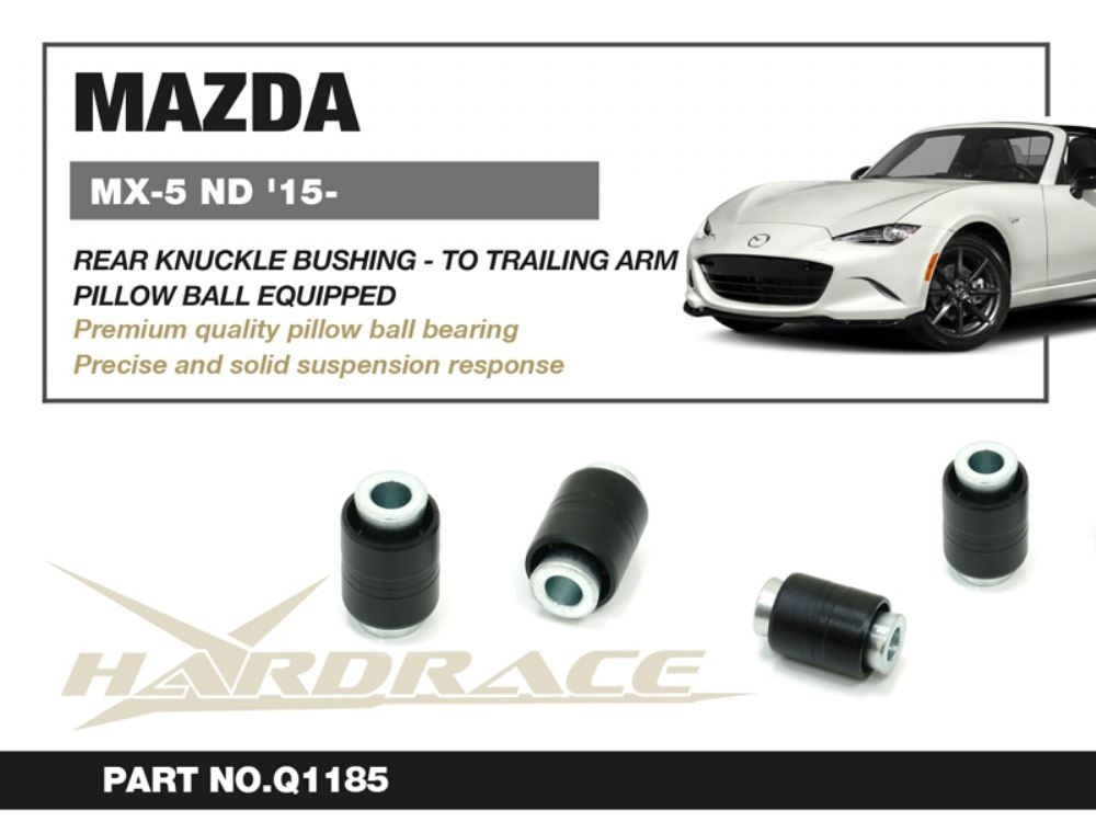 Hardrace Rear Knuckle Bushing - Connect To Trailing Arms Mazda MX-5 MIATA