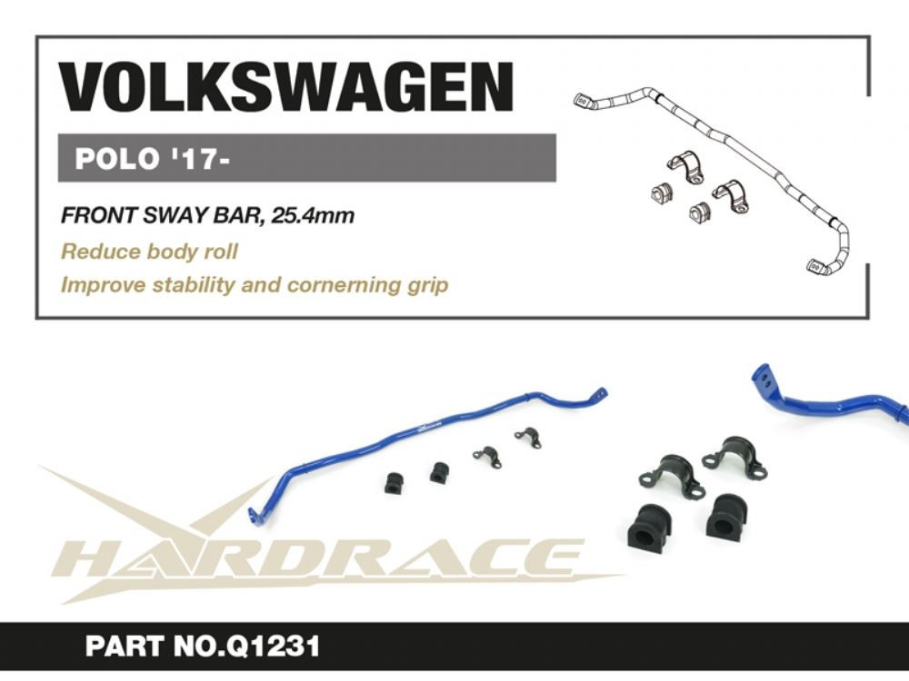 Hardrace Front Sway Bar  Volkswagen, Skoda, Audi