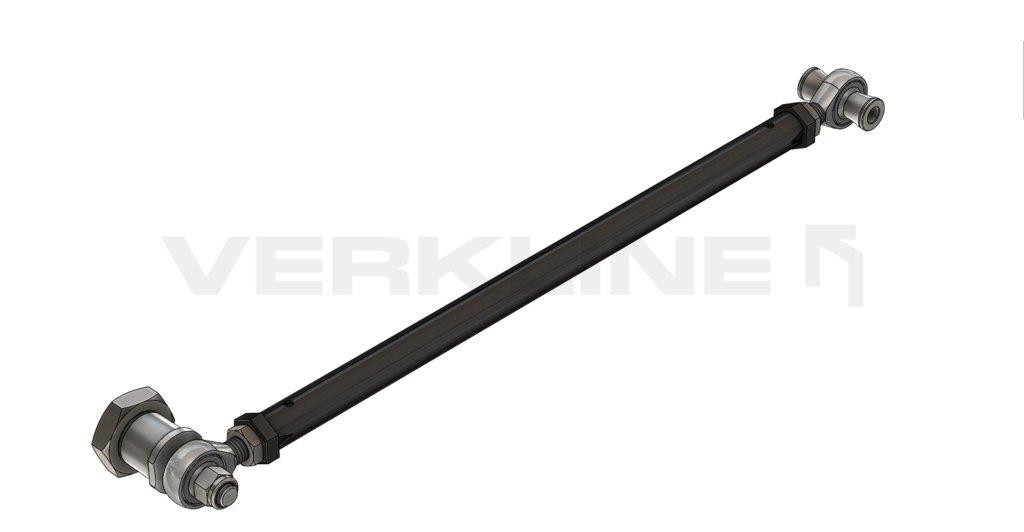 Verkline Adjustable Rear Replacement Uniball Arms for Spring Wishbone for Audi TT TTS TTRS 8J / RS3 S3 A3 8P / VW Golf Mk5 Mk6 Scircocco