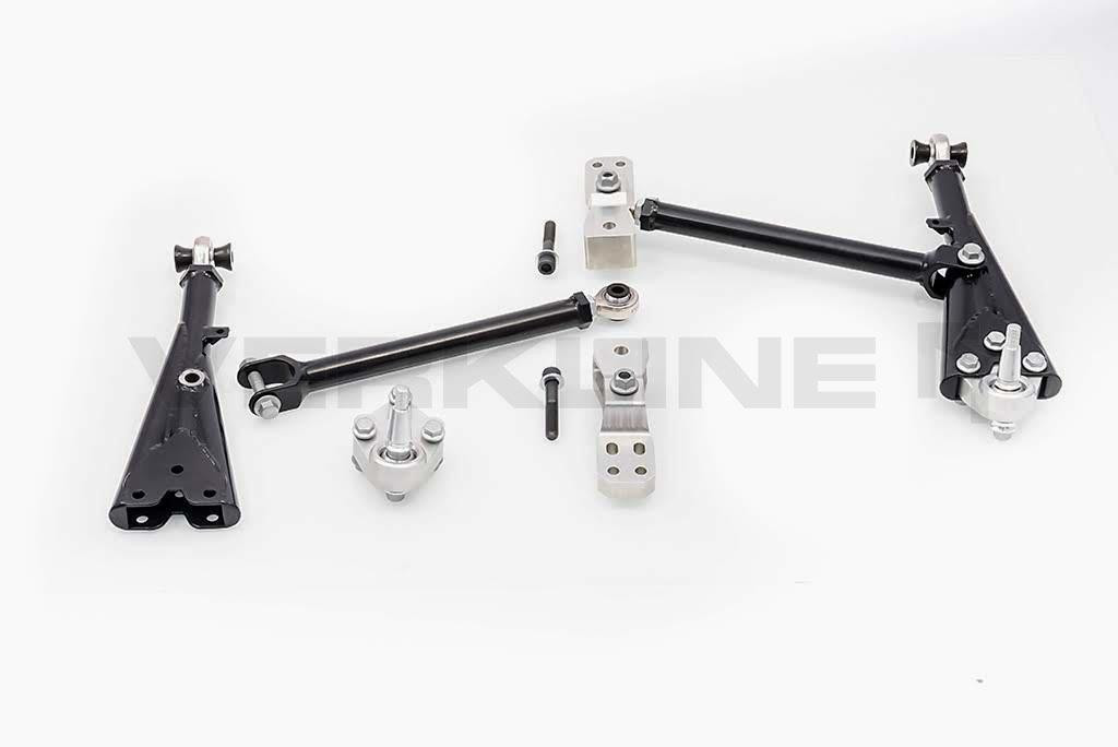 Verkline Adjustable Tubular Front Race Lowered Wishbones for Audi TT TTS TTRS 8J / RS3 S3 A3 8P / VW Golf Mk5 Mk6 Scirocco / Seat Leon