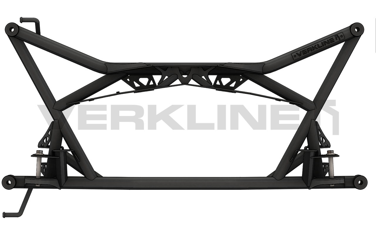 Verkline Rear Lightweight Tubular Subframe for FWD Mk5 / Mk6 / MQB Platform