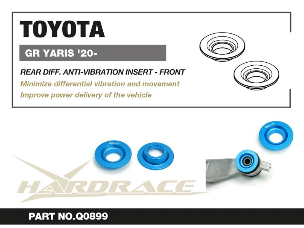 Hardrace Rear Diff. Anti-vibration Insert - Front  Toyota Yaris / vitz