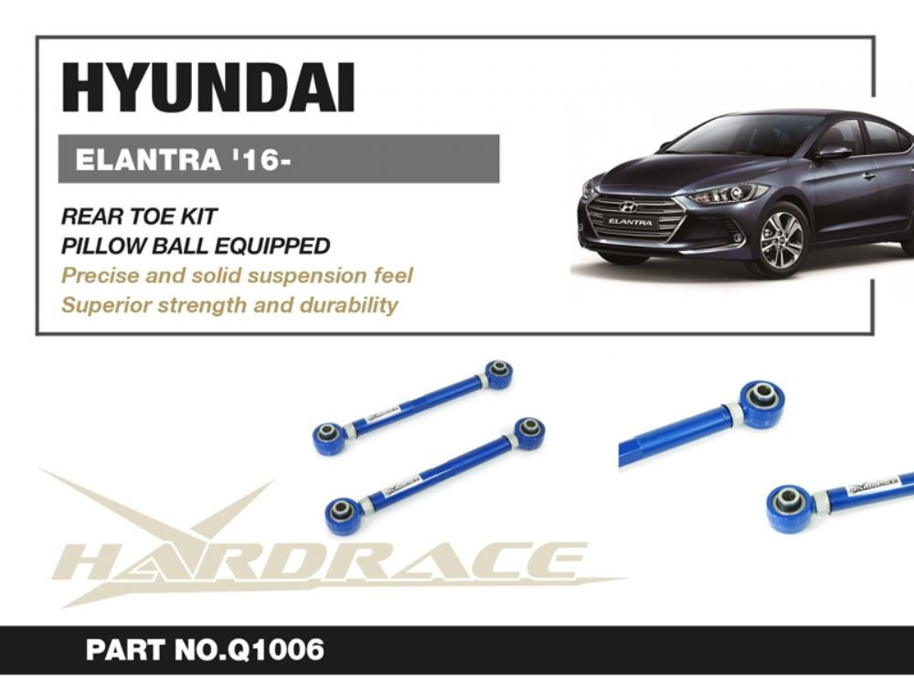 Hardrace Rear Toe Kit Hyundai Elantra, i-30, Ioniq, Veloster