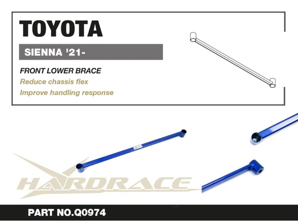 Hardrace Front Lower Brace Toyota Sienna