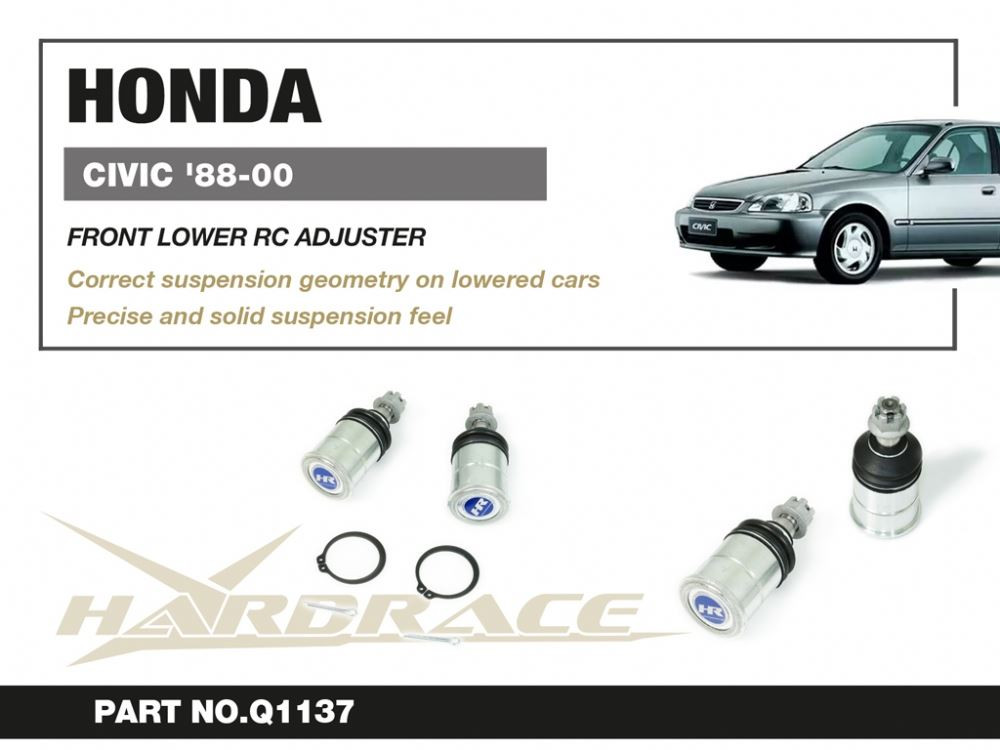 Hardrace Front Lower Rc Adjuster Honda