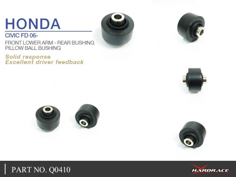 Hardrace Front Lower Arm - Rear Bushing Honda Civic