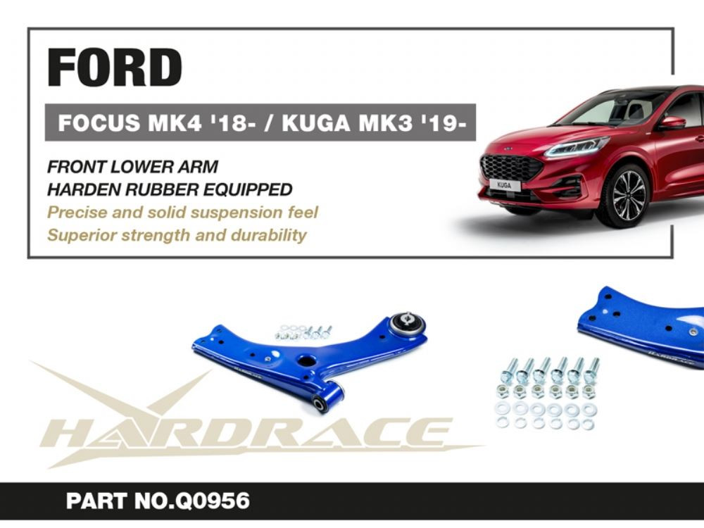Hardrace Front Lower Arm Ford Focus, KUGA