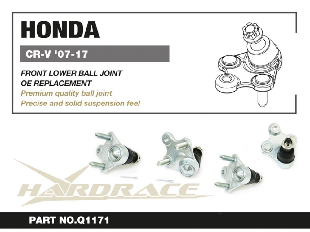 Hardrace Front Lower Ball Joint Honda CR-V, HR-V