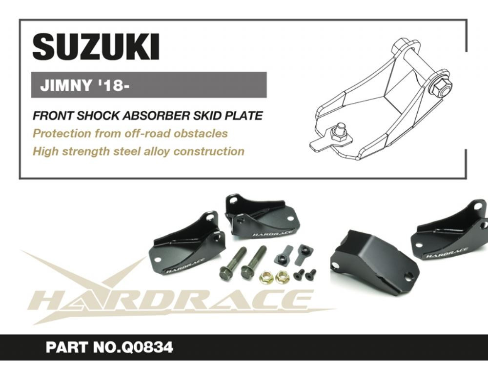 Hardrace Front Shock Absorber Skid Plate Suzuki Jimny
