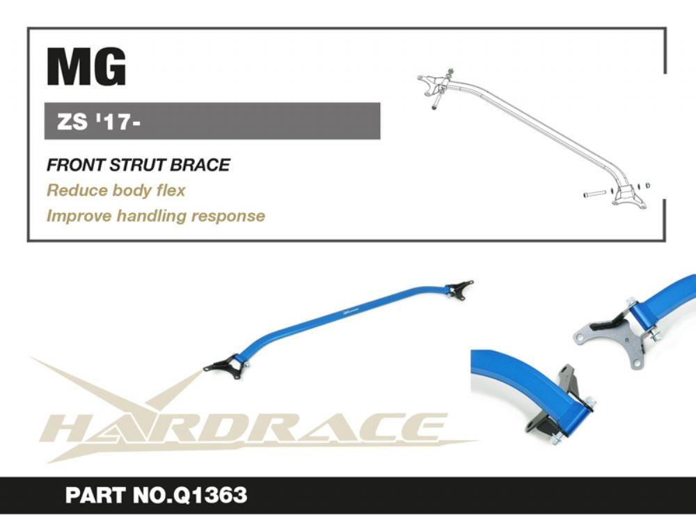 Hardrace Front Strut Brace MG ZS Hardrace Front Strut Brace MG ZS