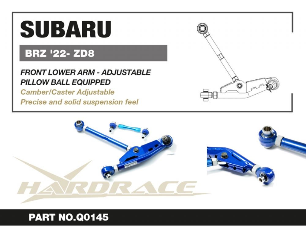 Hardrace Front Lower Arm Subaru BRZ Hardrace Front Lower Arm Subaru BRZ